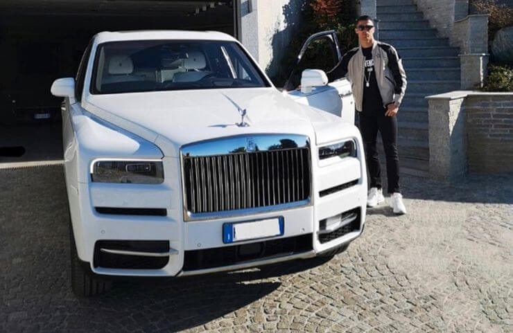 Cristiano Ronaldo Rolls-Royce Cullinan