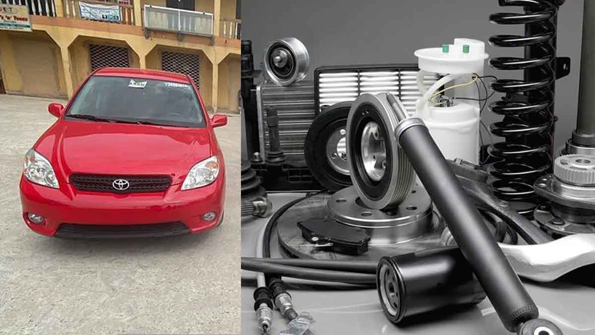 Latest Prices of Toyota spare parts in Nigeria