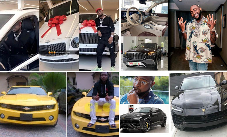 13 Most Expensive Cars You won't Believe Is In Davido’s Car Garage