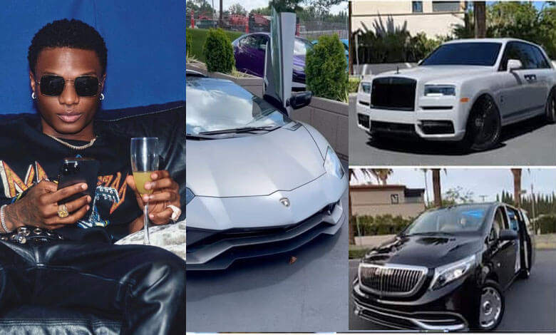 2021 Rolls Royce, 2019 Lamborghini, 2020 V-Class, Maybach As Wizkid Splashes billion on Luxury Rides