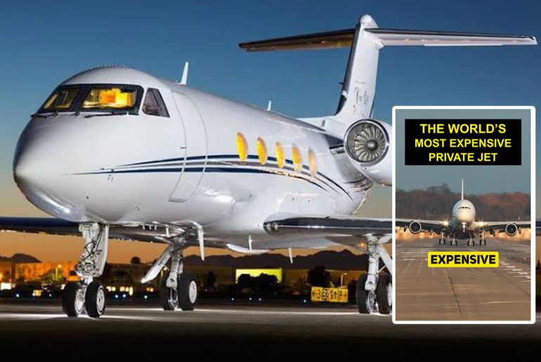 Inside The World's Most Expensive Private Jet, Check out the Owner