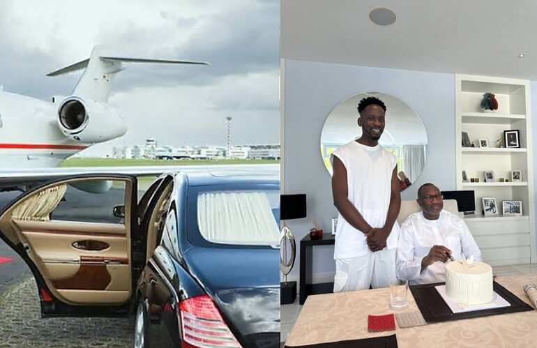 Mr Eazi Corrects Nigerians Who Keeps Insisting His Father-in-Law, Femi Otedola Owns a Private Jet