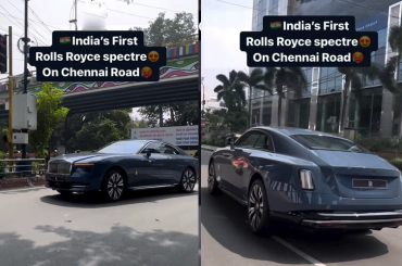 Video Spots the First-Ever Electric Rolls-Royce Luxury Car in India